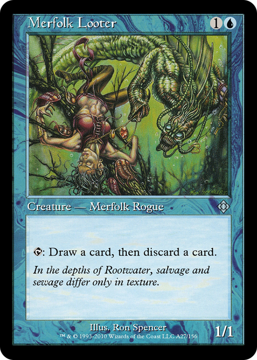 Merfolk Looter (TD0-A27) - uncommon