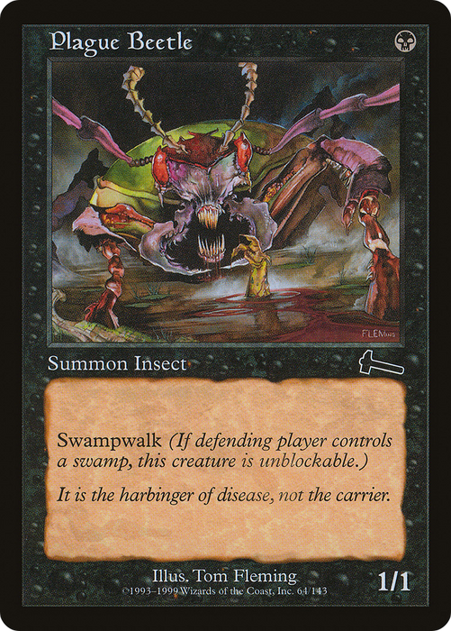 Plague Beetle (ULG-064) - common