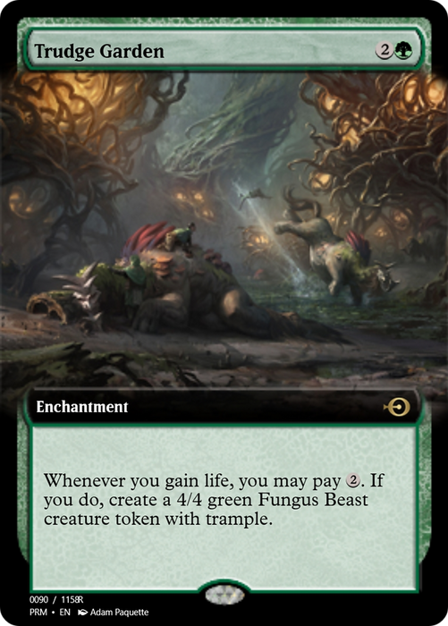 Trudge Garden (PRM-90152) - rare - Foil