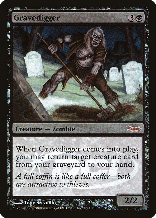 Gravedigger (WPN-016) - rare - Foil