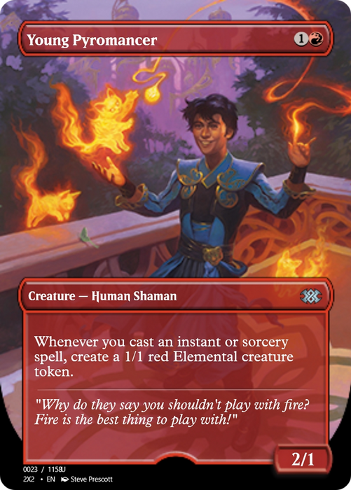 Young Pyromancer (PRM-102259) - uncommon