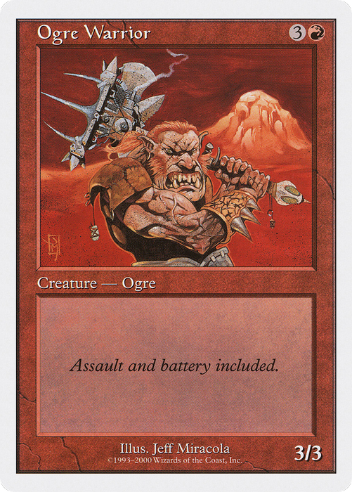 Ogre Warrior (S00-033) - common