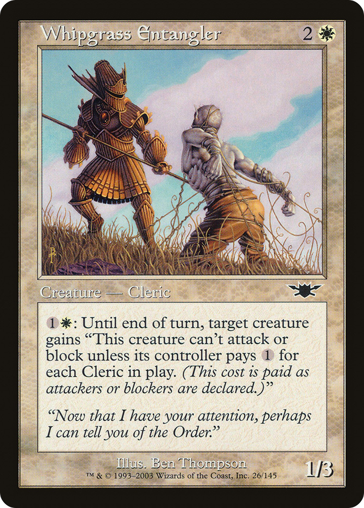 Whipgrass Entangler (LGN-026) - common - Foil