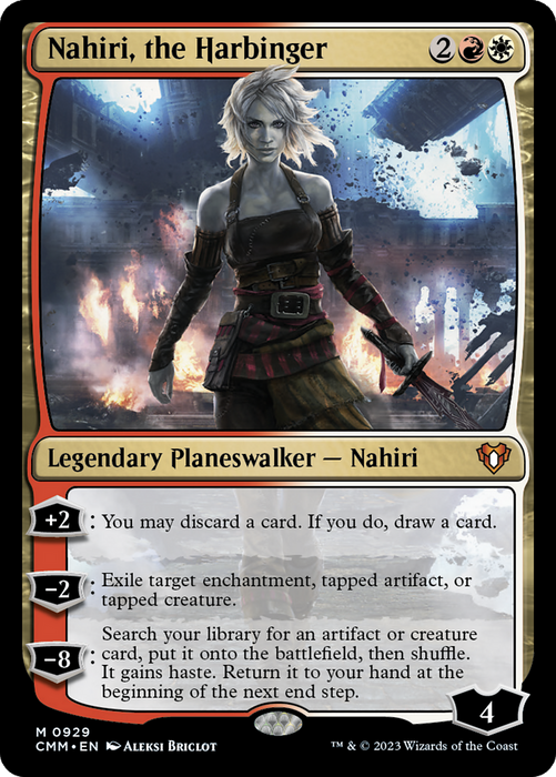 Nahiri, the Harbinger (CMM-929) - mythic
