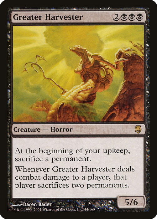 Greater Harvester (DST-044) - rare