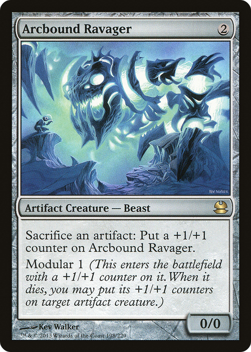 Arcbound Ravager (MMA-198) - rare - Foil