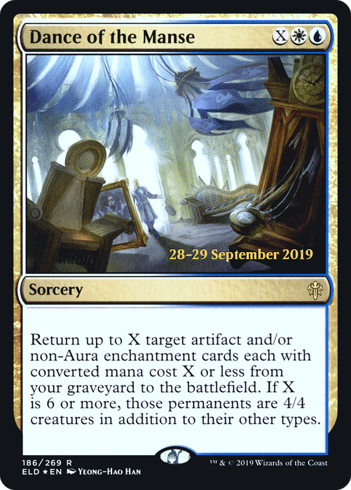 Dance of the Manse (PRE-186S) - rare - Foil