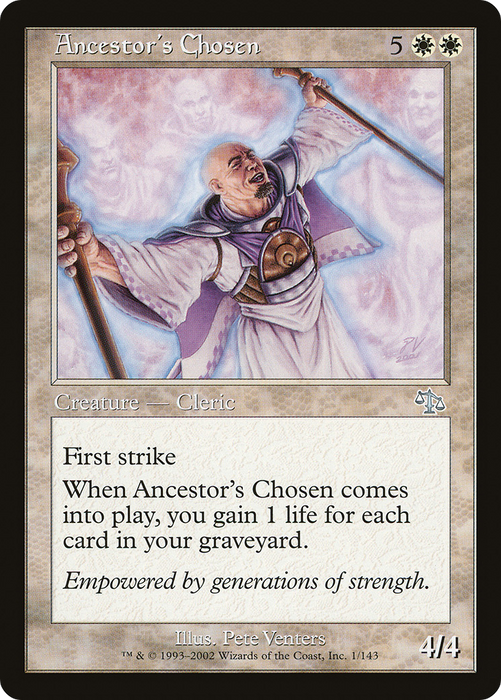 Ancestor's Chosen (JUD-001) - uncommon - Foil