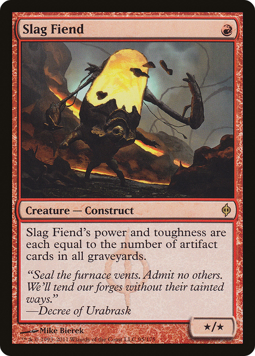 Slag Fiend (NPH-095) - rare - Foil
