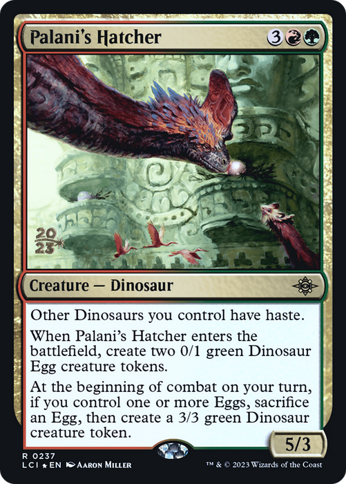 Palani's Hatcher (PRE-237S) - rare - Foil
