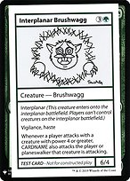 Interplanar Brushwagg (CMB1-079) - rare