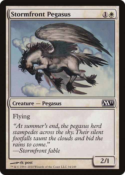 Stormfront Pegasus (M11-034) - common - Foil