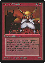 Dwarven Warriors (LEB-144) - common
