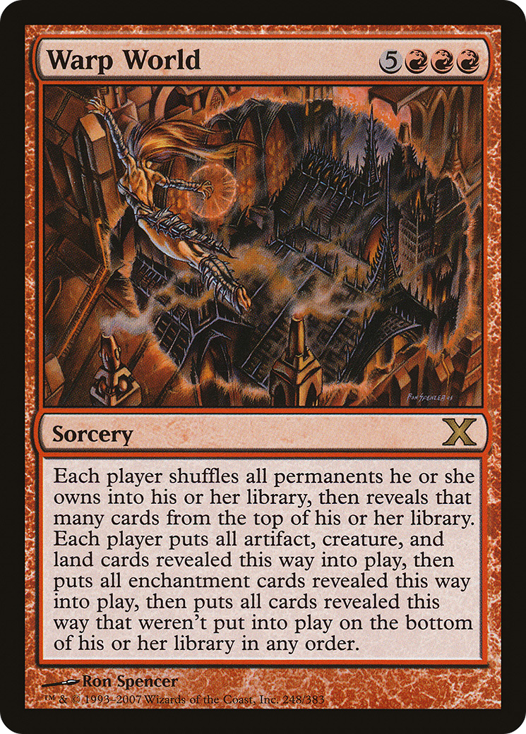 Warp World (10E-248) - rare - Foil