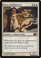 Mesa Enchantress (M10-020) - rare