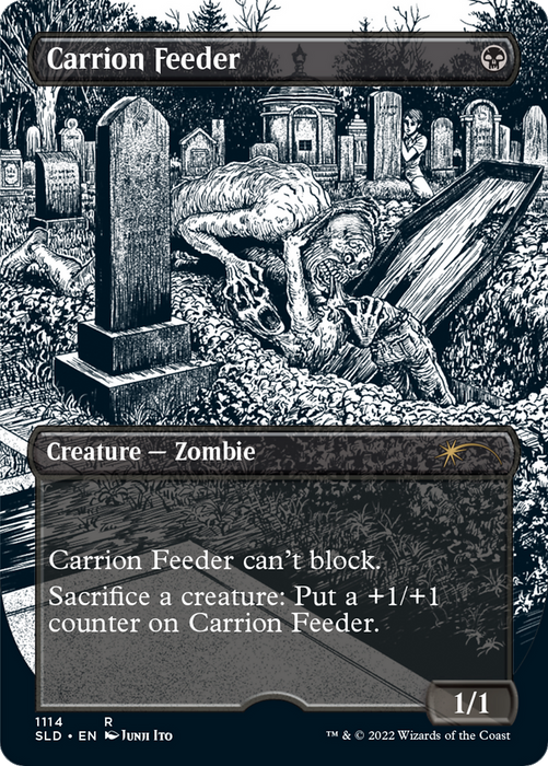 Carrion Feeder (SLD-1114) - rare (Borderless)