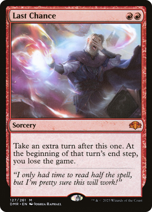 Last Chance (DMR-127) - mythic