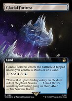 Glacial Fortress (WHO-1092) - rare: (Extended Art) - Foil