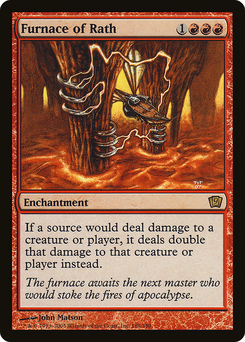 Furnace of Rath (9ED-188★) - rare - Foil