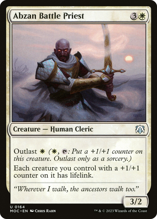 Abzan Battle Priest (MOC-164) - uncommon