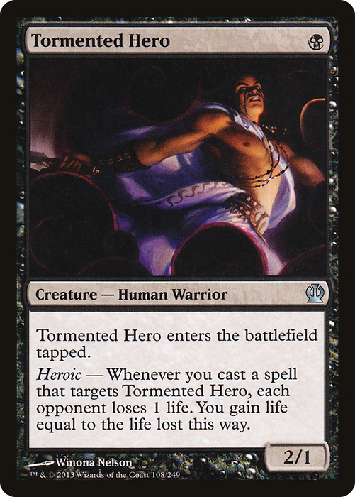 Tormented Hero (THS-108) - uncommon