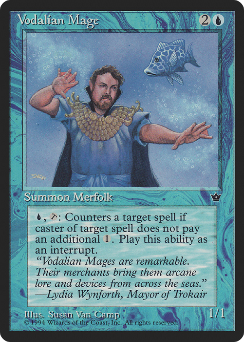 Vodalian Mage (FEM-30A) - common