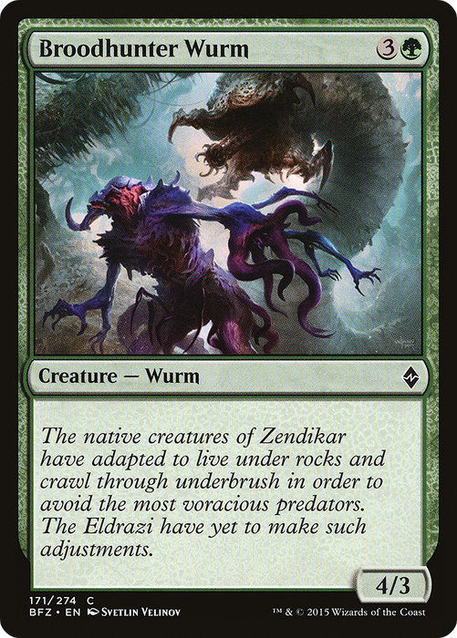 Broodhunter Wurm (BFZ-171) - common - Foil