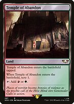 Temple of Abandon (40K-297) - rare