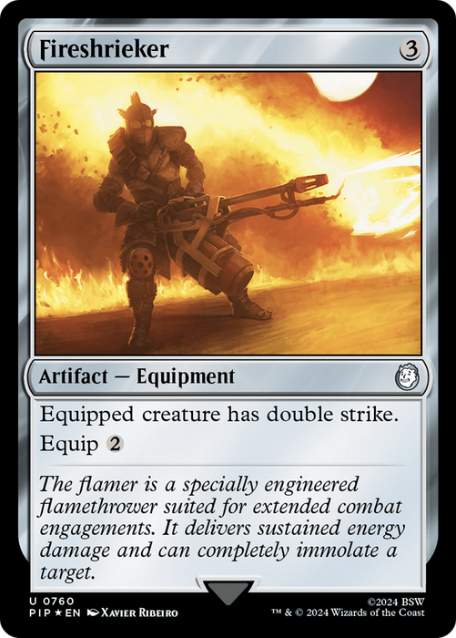 Fireshrieker (PIP-760) - uncommon - Foil