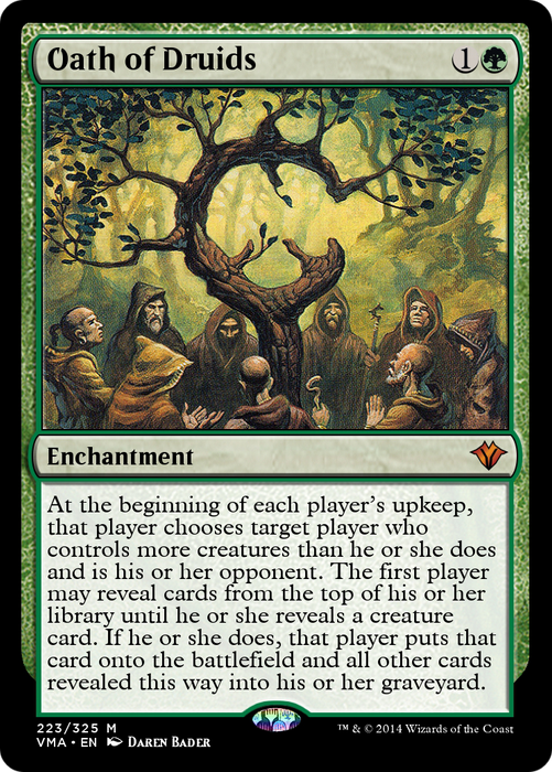 Oath of Druids (VMA-223) - mythic - Foil