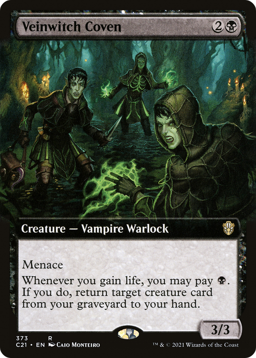 Veinwitch Coven (C21-373) - rare: (Extended Art)