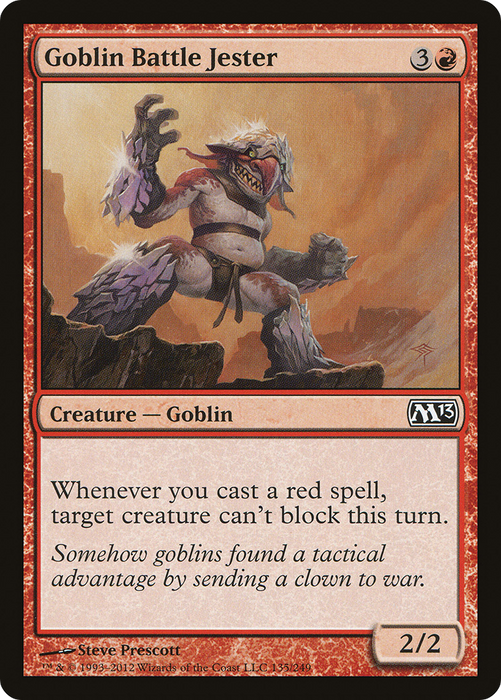 Goblin Battle Jester (M13-135) - common
