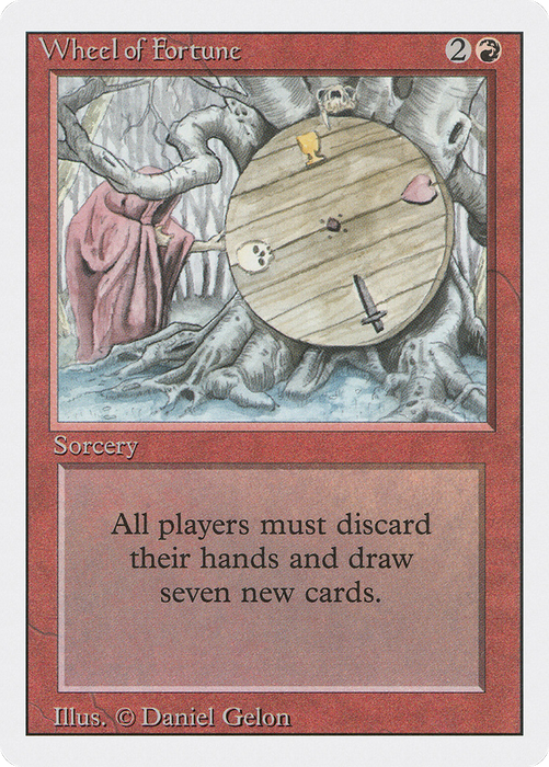 Wheel of Fortune (3ED-185) - rare
