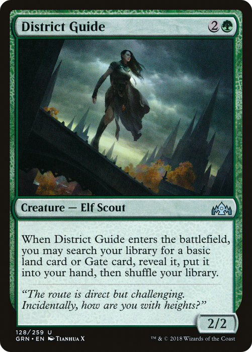 District Guide (GRN-128) - uncommon - Foil