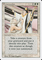 Resurrection (3ED-034) - uncommon