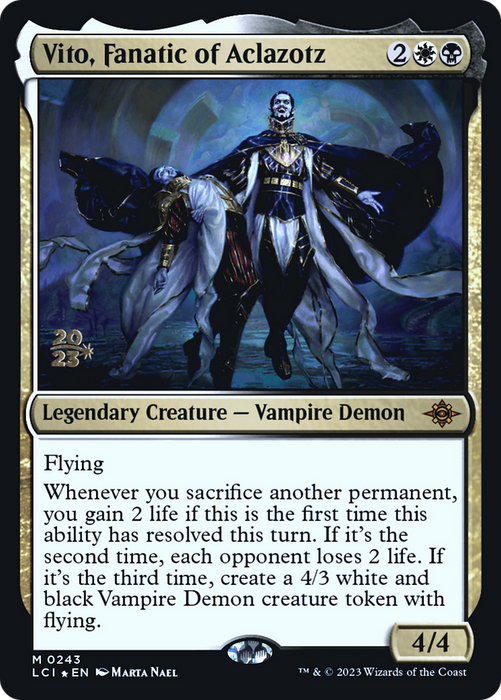 Vito, Fanatic of Aclazotz (PRE-243S) - mythic - Foil