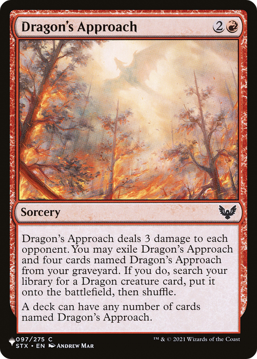 Dragon's Approach (LIST-STX-97) - common