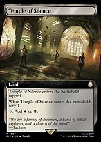 Temple of Silence (PIP-1052) - rare: (Extended Art) - Foil