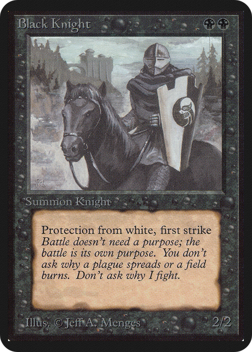 Black Knight (LEA-094) - uncommon