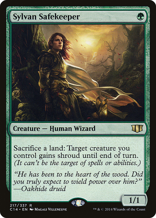 Sylvan Safekeeper (C14-217) - rare