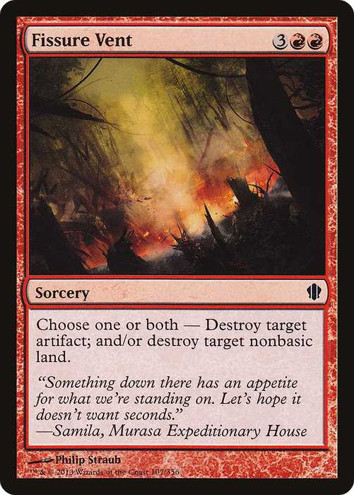 Fissure Vent (C13-107) - common