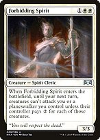 Forbidding Spirit (RNA-009) - uncommon