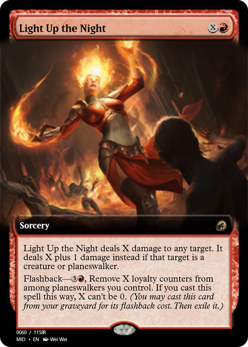 Light Up the Night (PRM-94000) - rare - Foil