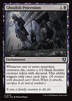 Ghoulish Procession (INR-110) - uncommon: (enchantment)