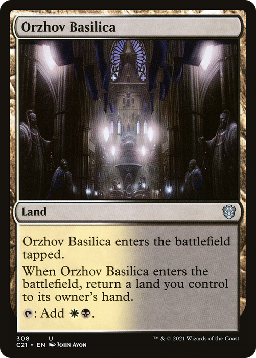 Orzhov Basilica (C21-308) - uncommon
