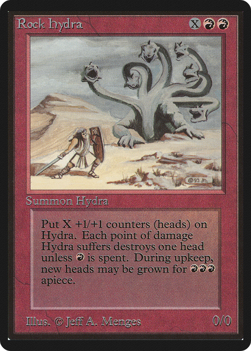 Rock Hydra (LEB-172) - rare