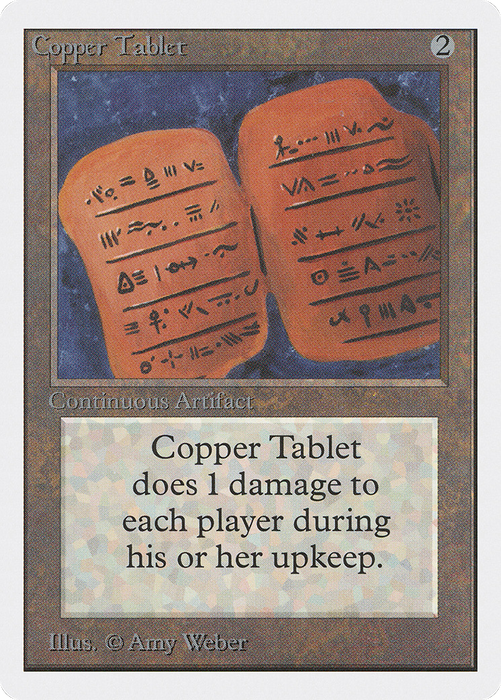Copper Tablet (2ED-239) - uncommon