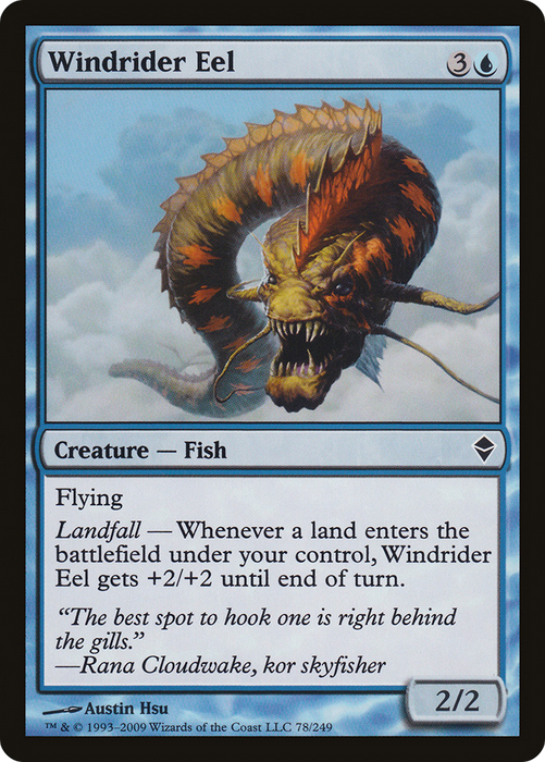 Windrider Eel (ZEN-078) - common - Foil