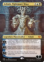 Ashiok, Nightmare Muse (THB-256) - mythic (Borderless) - Foil