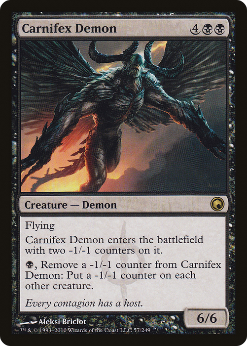 Carnifex Demon (SOM-057) - rare - Foil